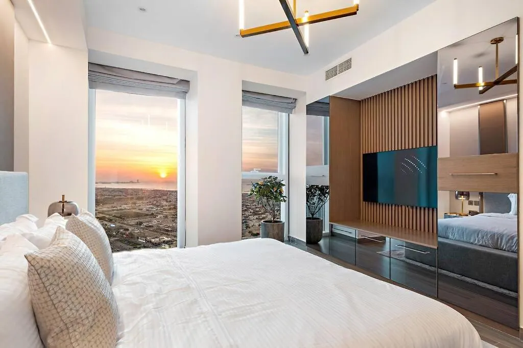 Apartment First Class 3Br Wtih Full Burj Khalifa & Fountain View Dubai